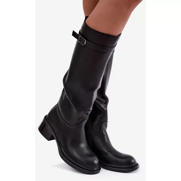  Cizme de dama BOTO C-381 NEGRU 