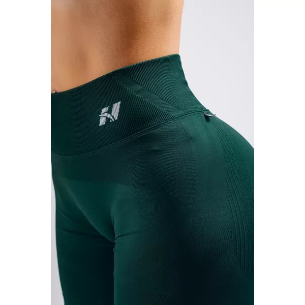  Pantaloni scurți extra push-up NEBBIA PRIMAL 857 VERDE ÎNCHIS 