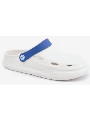 Papuci pentru bărbați BOTO C73A216 ALB/ALBASTRU