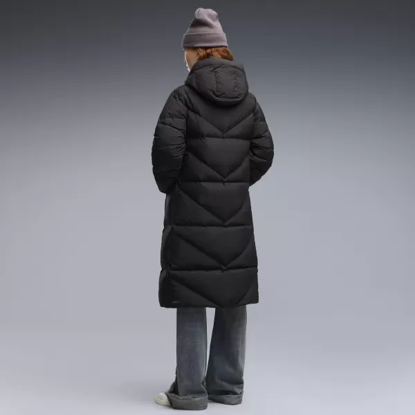  Palton de damă PUMA HOODED DOWN PUFFER COAT W 69457901 PUMA NEGRU 