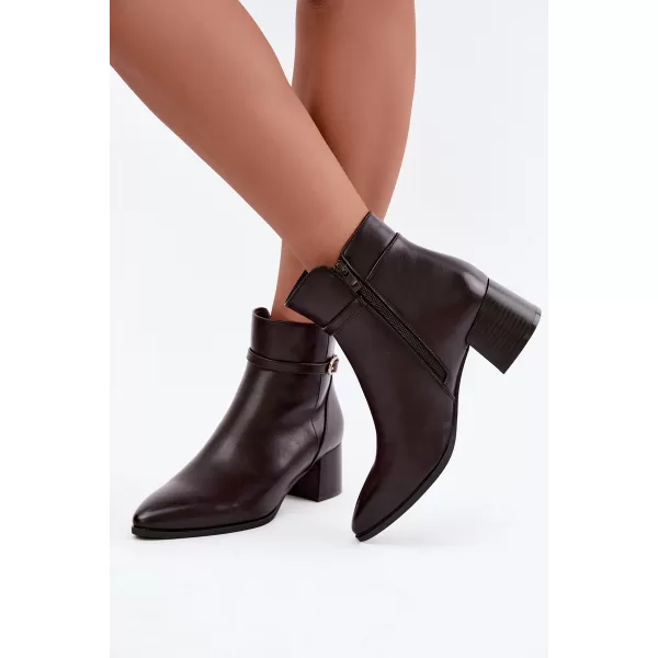  Botine de dama SERGIO LEONE BT-33 CAFEA 