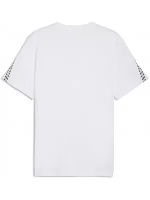 Tricou pentru bărbați PUMA ESS TAPE TEE 69169302 PUMA ALB