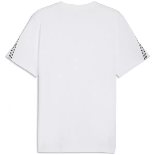  Tricou pentru bărbați PUMA ESS TAPE TEE 69169302 PUMA ALB 