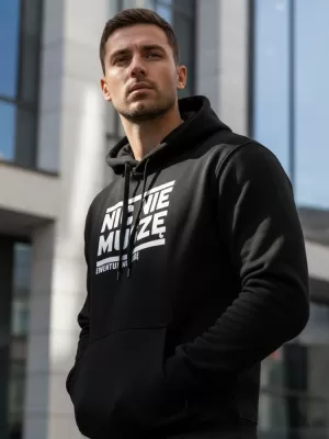 Hanorac pentru bărbați DSTREET NX0025B-BK NEGRU