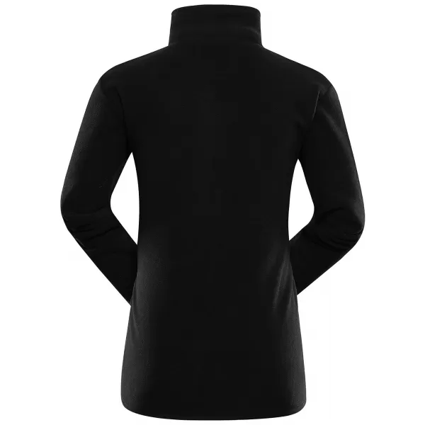  Hanorac fleece pentru copii ALPINE PRO SIUSO 4 NEGRU 