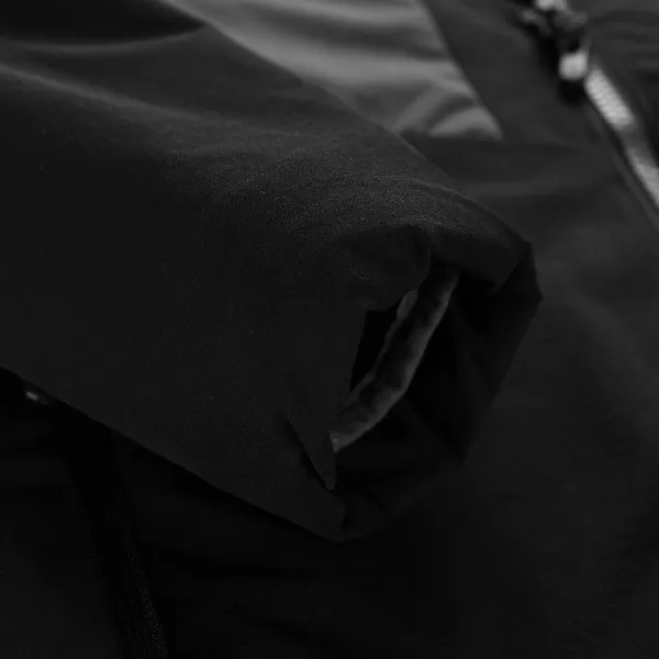  Jacheta pentru copii ALPINE PRO TEMUNO NEGRU 
