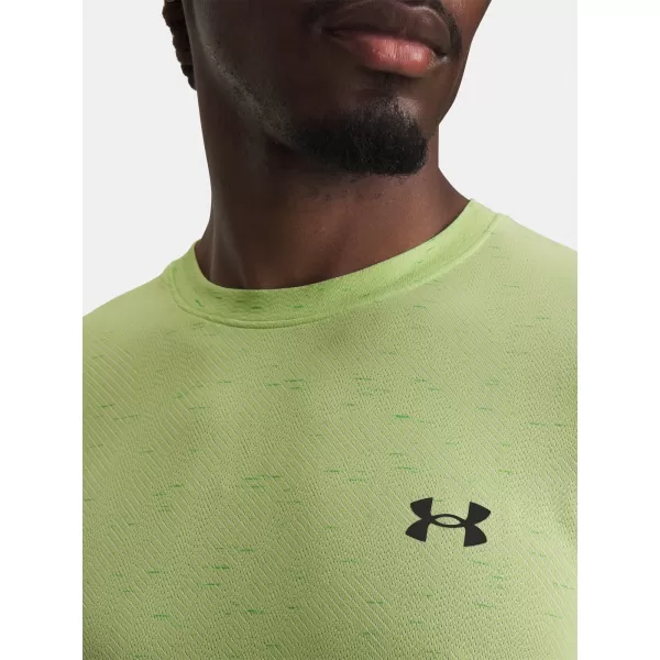  Tricou pentru bărbați UNDER ARMOUR VANISH SEAMLESS NOVELTY SS 6010603-712 VERDE 