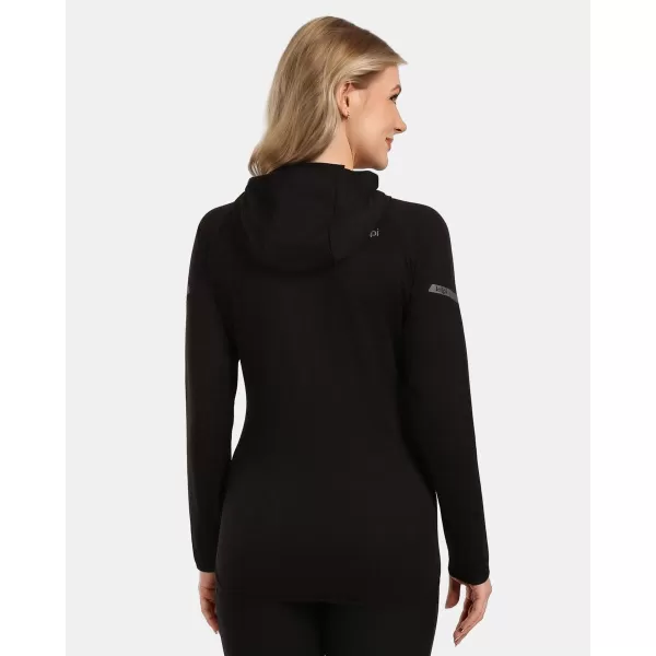  Hanorac de damă din fleece KILPI MEMPHIS-W 1L0201KI NEGRU 