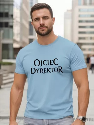 Tricou pentru bărbați DSTREET NX5144R-SK ALBASTRU DESCHIS