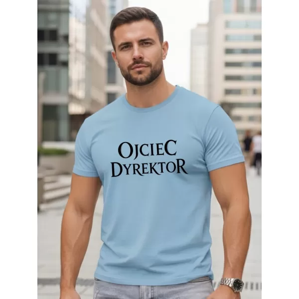  Tricou pentru bărbați DSTREET NX5144R-SK ALBASTRU DESCHIS 