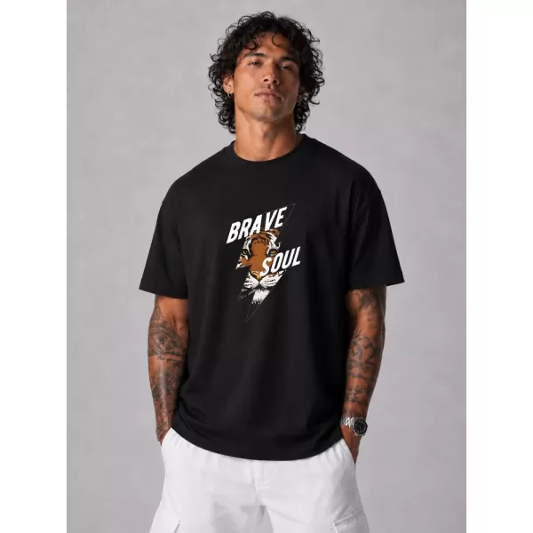  Tricou pentru bărbați DSTREET NX1010R-BK-O NEGRU 