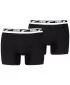 Boxeri pentru bărbați PUMA MEN EVERYDAY MULTI LOGO BOXER 2P 93832501 NEGRU