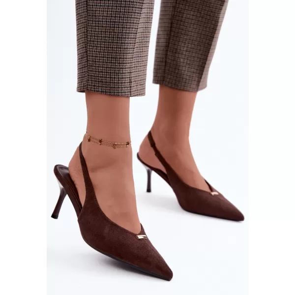  Pompe de dama BOTO T681P BROWN 