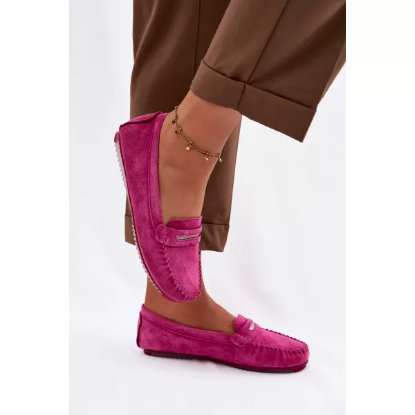  Mocasini de dama S.BARSKI LR61-7029 FUCSIE 