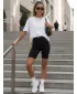 Pantaloni scurți de damă DSTREET SY0565 NEGRU