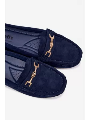 Mocasini de dama BOTO FT247 ALBASTRU MARIN