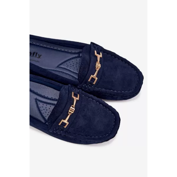  Mocasini de dama BOTO FT247 ALBASTRU MARIN 
