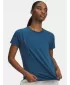 Tricou pentru femei UNDER ARMOUR RIVAL CORE SS 1383648-498 ALBASTRU