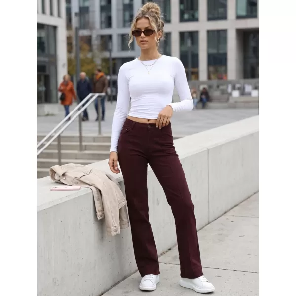  Pantaloni de dama DSTREET UY3090 ROŞU 