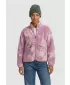 Geaca de dama URBAN CLASSICS TB8505-22938 TIE-DYE TRANDAFIR