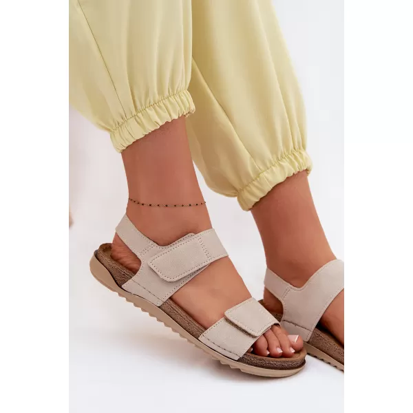  Sandale de dama INBLU AA000070 BEJ 