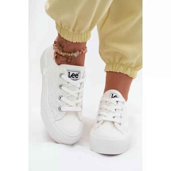  Adidași de damă LEE 50261003.1FG ALB 