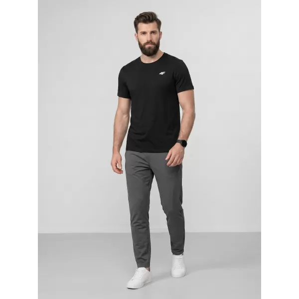 Tricou pentru bărbați 4F WAW25TTSHM2373 NEGRU ADÂNC 