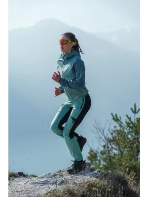 Pantaloni multisport impermeabili pentru femei NORDBLANC ELISA NBSPL8326 VERDE