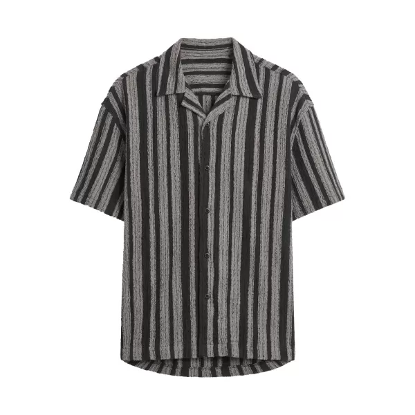  Cămașă pentru bărbați URBAN CLASSICS TB8216-00826 NEGRU/ALB 