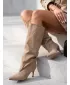Pantofi de dama DSTREET ZY1443 KAKI