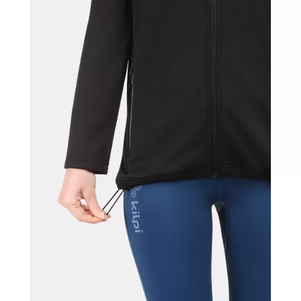  Hanorac de damă din fleece KILPI SEVELEN-W 1L0203KI NEGRU 