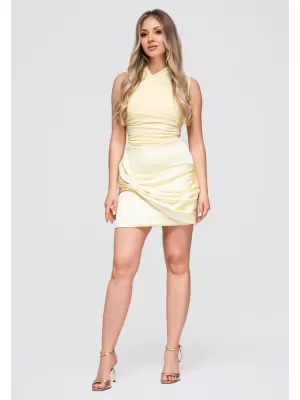 Fusta de dama OMBRE OW-GL-E0007 GALBEN