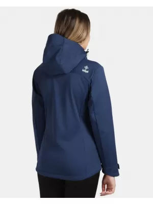 Jachetă softshell pentru femei KILPI ONTAVIA-W 1L0113KI ALBASTRU ÎNCHIS