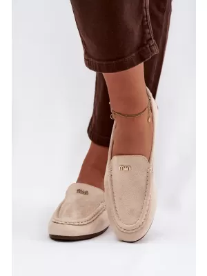 Mocasini de dama BOTO QQ-273 BEJ