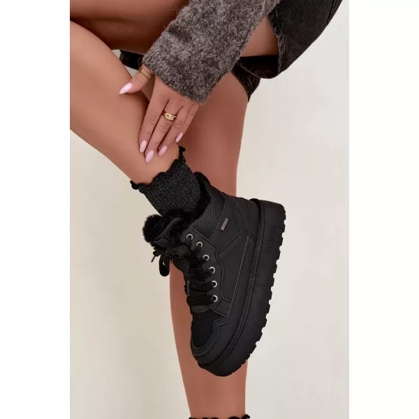  Pantofi de dama BIG STAR SHOES UU274167 NEGRU 