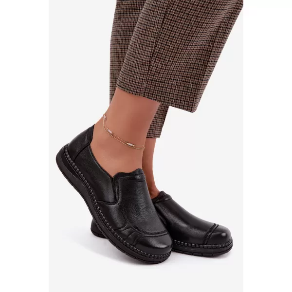  Botine de dama VINCEZA 107241 NEGRU 