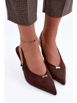 Pompe de dama BOTO T681P BROWN