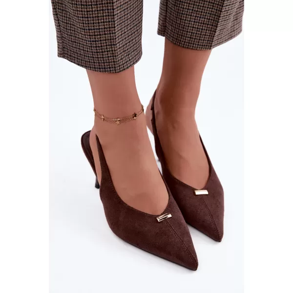  Pompe de dama BOTO T681P BROWN 
