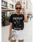 Tricou pentru femei DSTREET RY2502 NEGRU