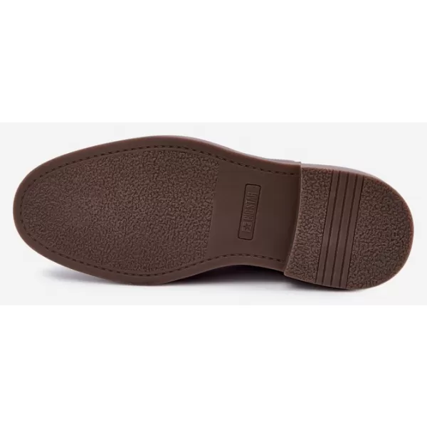  Pantofi pentru bărbați BIG STAR SHOES UU174279 UMBRE MARO/BEJ 