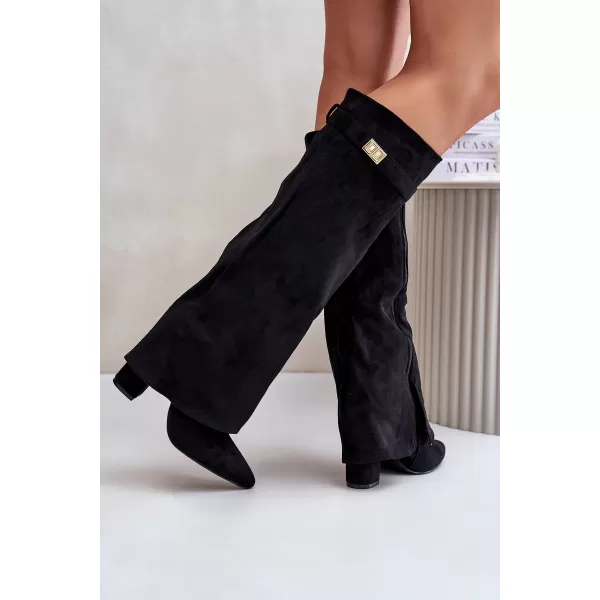  Cizme de dama BOTO 9501A/LA3150/CLS-603 NEGRU 