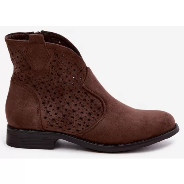  Botine de dama S.BARSKI HY62-8151 MARO 