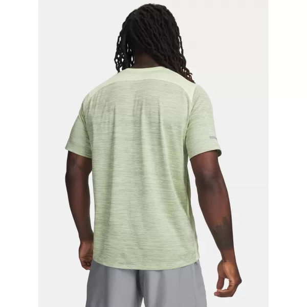  Tricou pentru bărbați UNDER ARMOUR TECH UTILITY SS 6004965-391 VERDE 