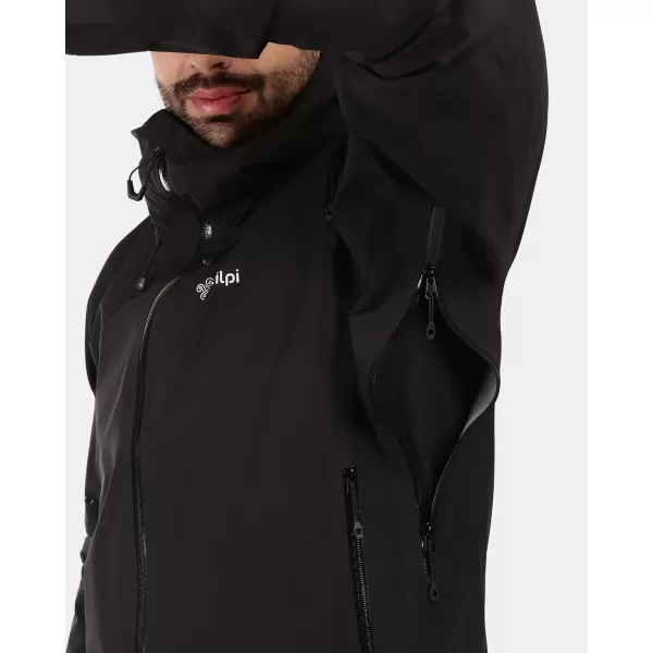  Jachetă hardshell pentru bărbați KILPI MAMBA-M 1M0101KI NEGRU 