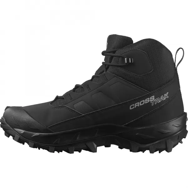 Pantofi pentru bărbați SALOMON CROSSTRAK WATERPROOF L47570200 NEGRU/NEGRU/ASFALT 