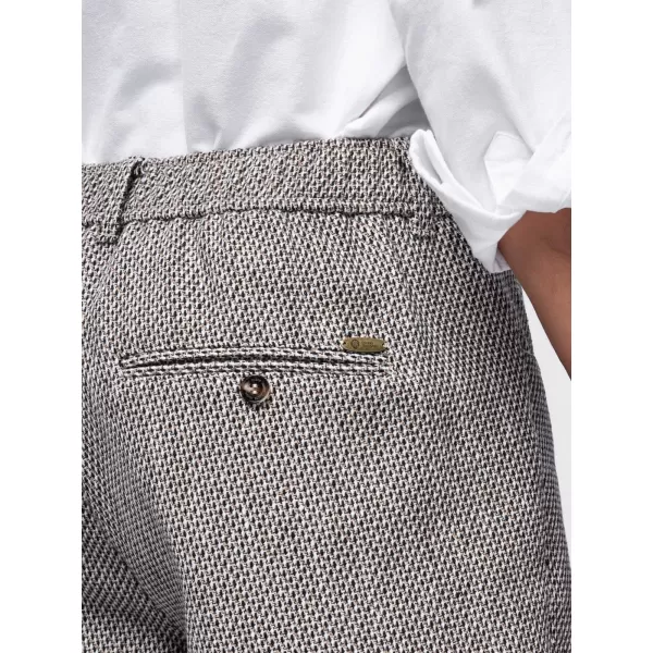  Pantaloni scurți pentru bărbați OMBRE OM-SRCS-0189 MELANGE MARO 