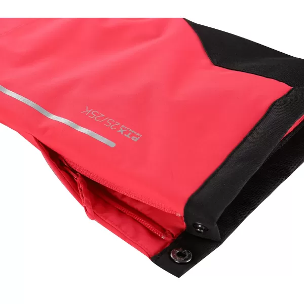  Pantaloni de schi pentru copii ALPINE PRO EDESO 3 ZMEURĂ 