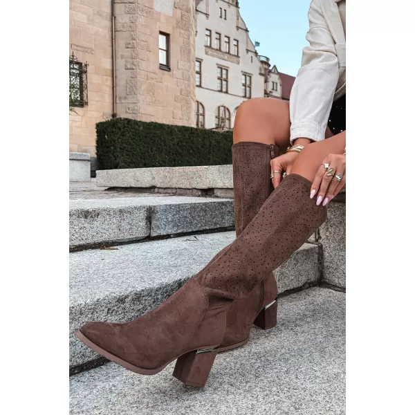  Cizme de dama S.BARSKI HY62-8122 MARO 