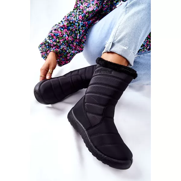  Oameni de zăpadă pentru femei BOTO 20SN26-3044/J74839 NEGRU 