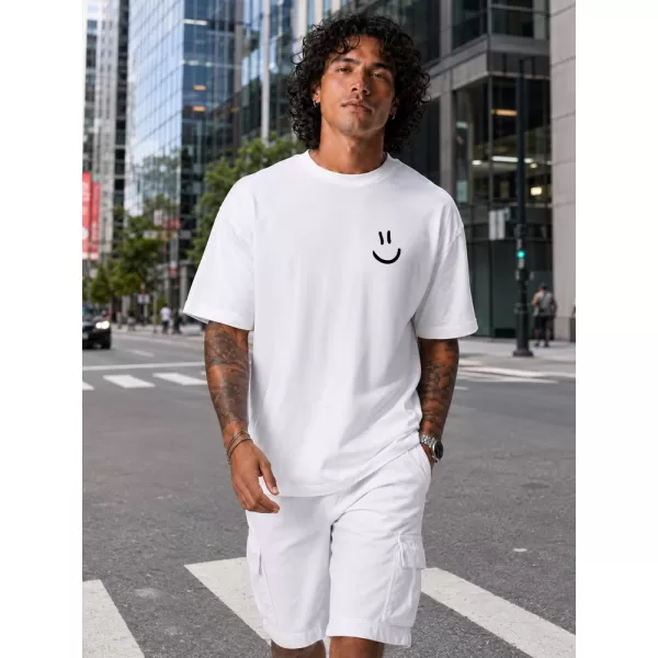  Tricou pentru bărbați DSTREET NX1045R-WH-O ALB 